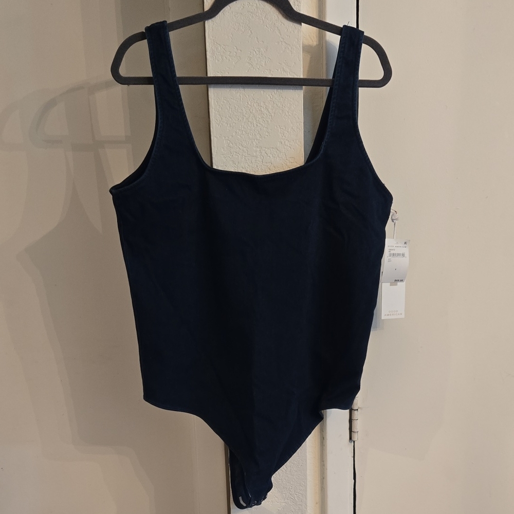 Good American Dark Blue Bodysuit